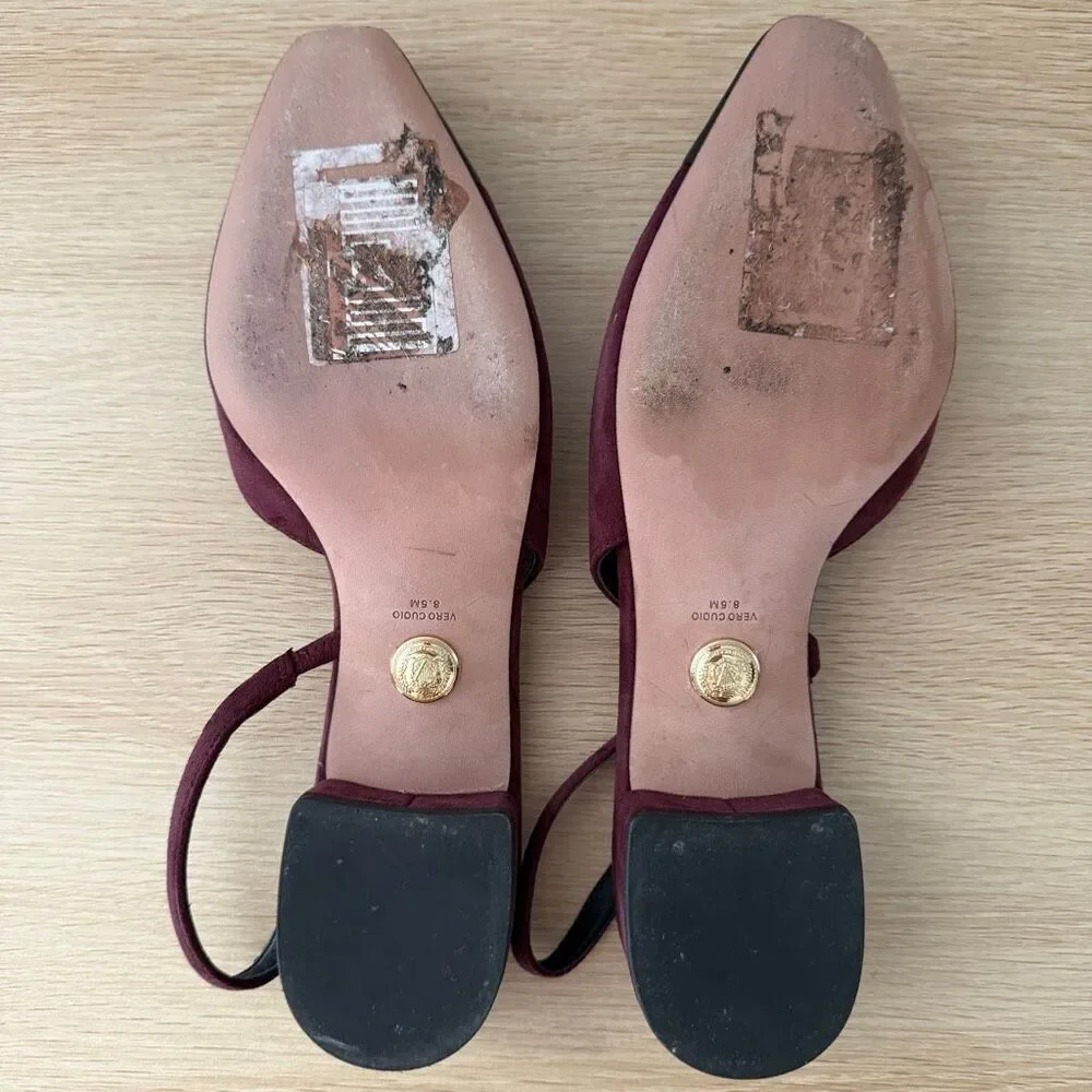 Veronica Beard Cecile Two Toned Slingback Heels 8.5